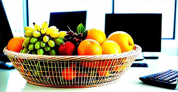 Le panier de fruits au travail : boostez l'énergie au bureau !